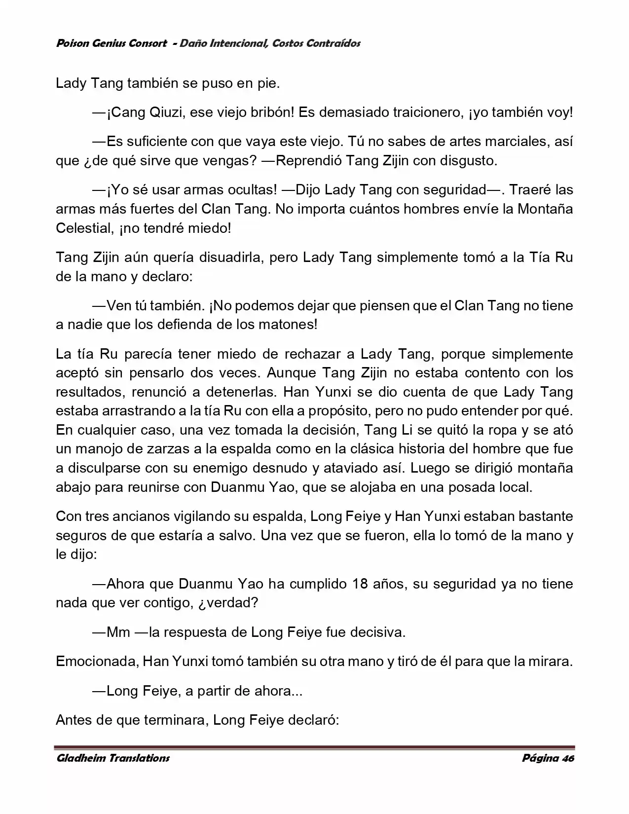 Poison Genious Consort (Novela) - Capítulo 378 - Página 46 - LectorTMOo