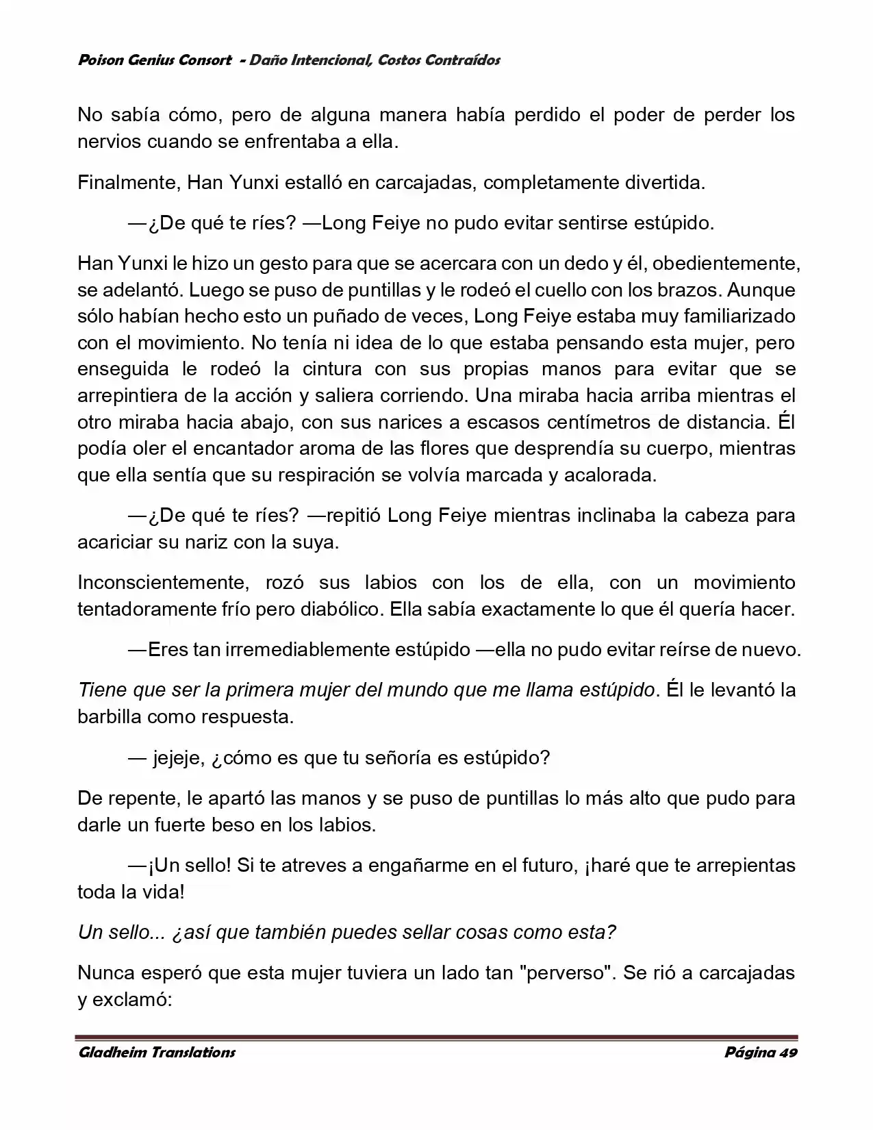 Poison Genious Consort (Novela) - Capítulo 378 - Página 49 - LectorTMOo