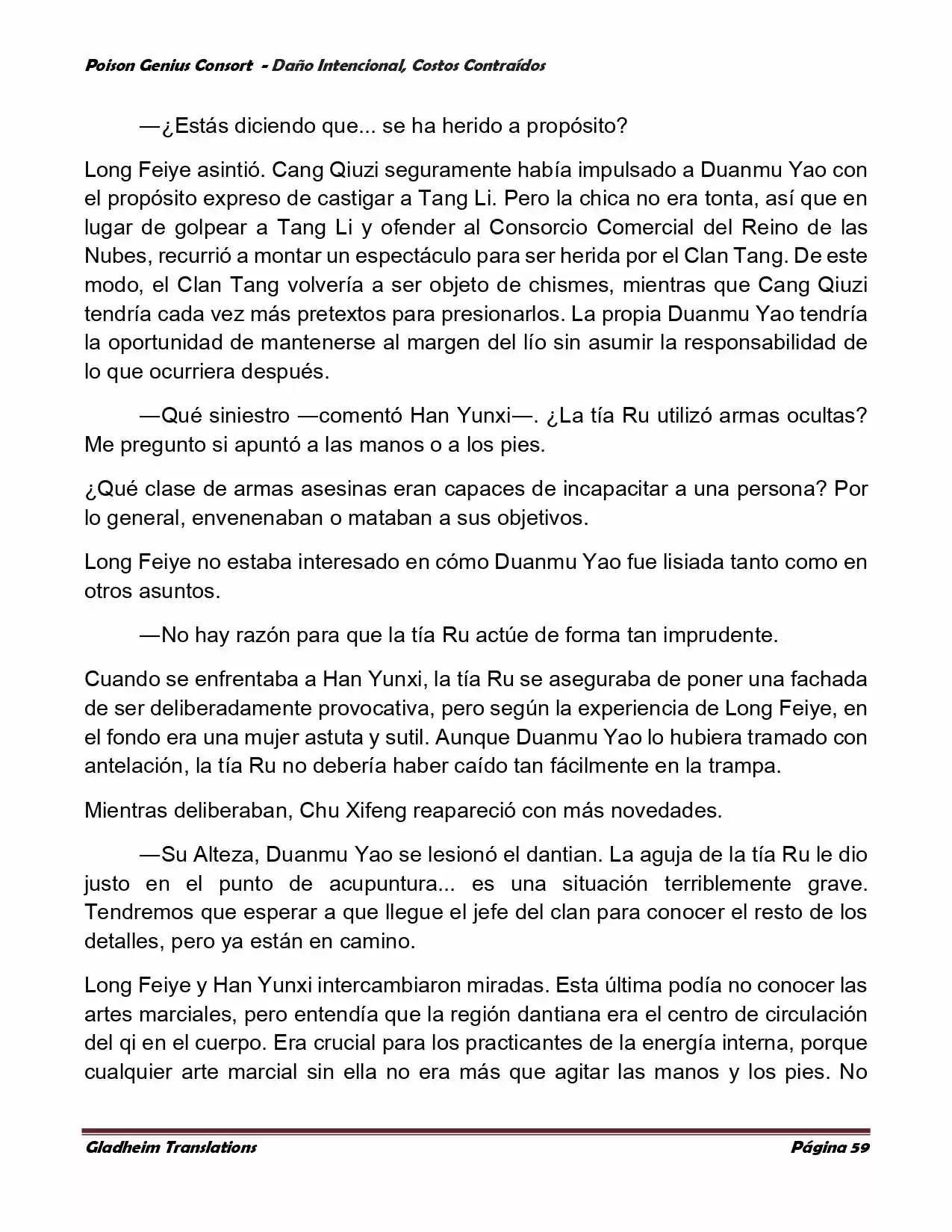Poison Genious Consort (Novela) - Capítulo 378 - Página 59 - LectorTMOo