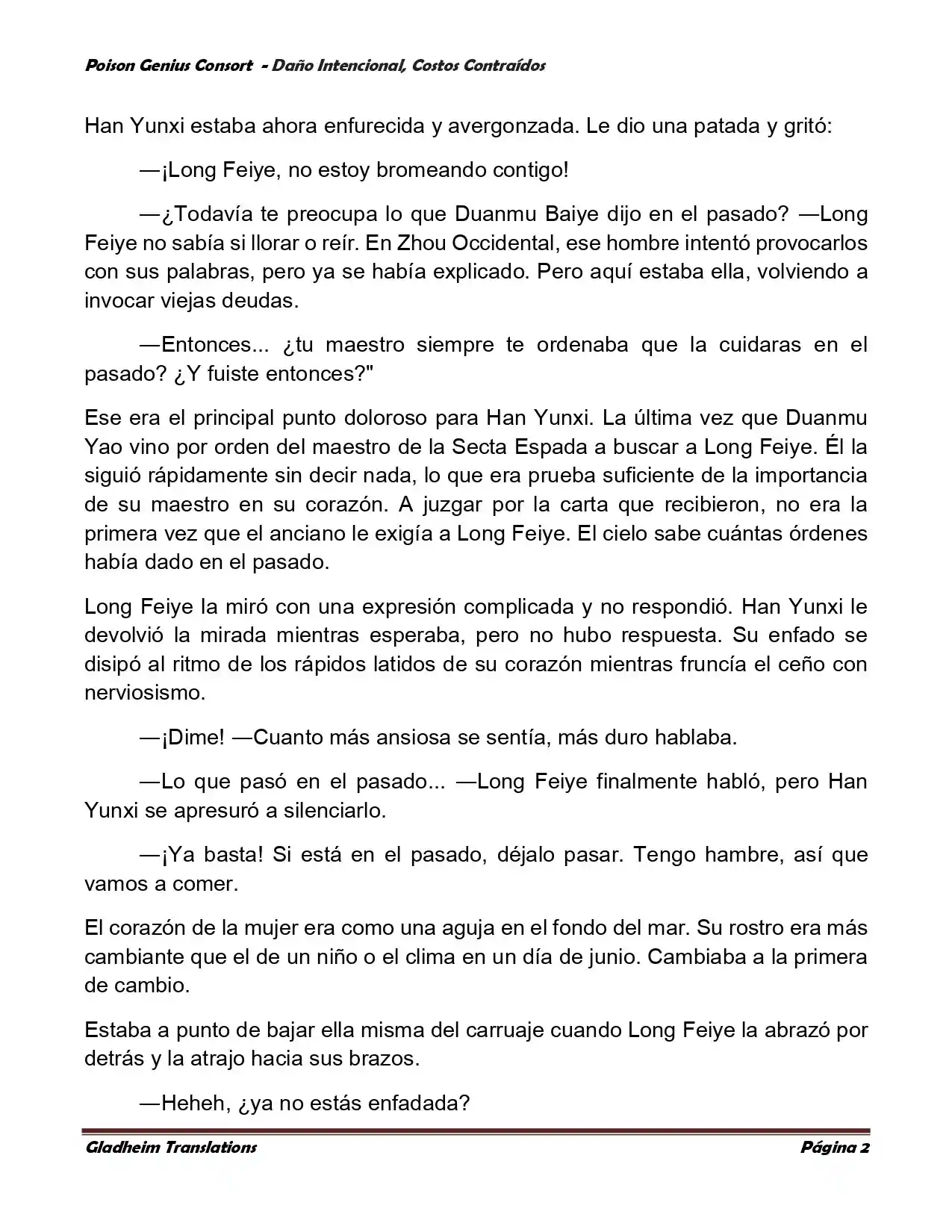 Poison Genious Consort (Novela) - Capítulo 379 - Página 2 - LectorTMOo