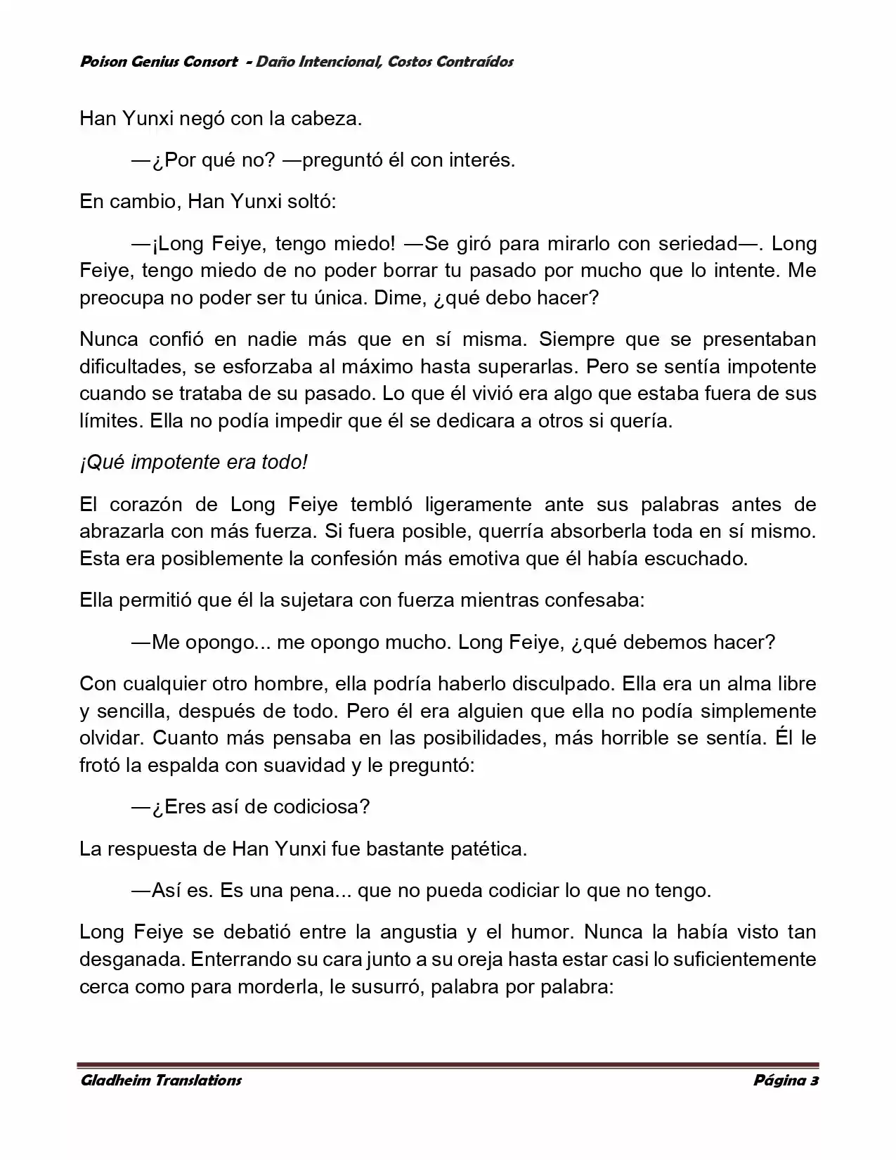 Poison Genious Consort (Novela) - Capítulo 379 - Página 3 - LectorTMOo