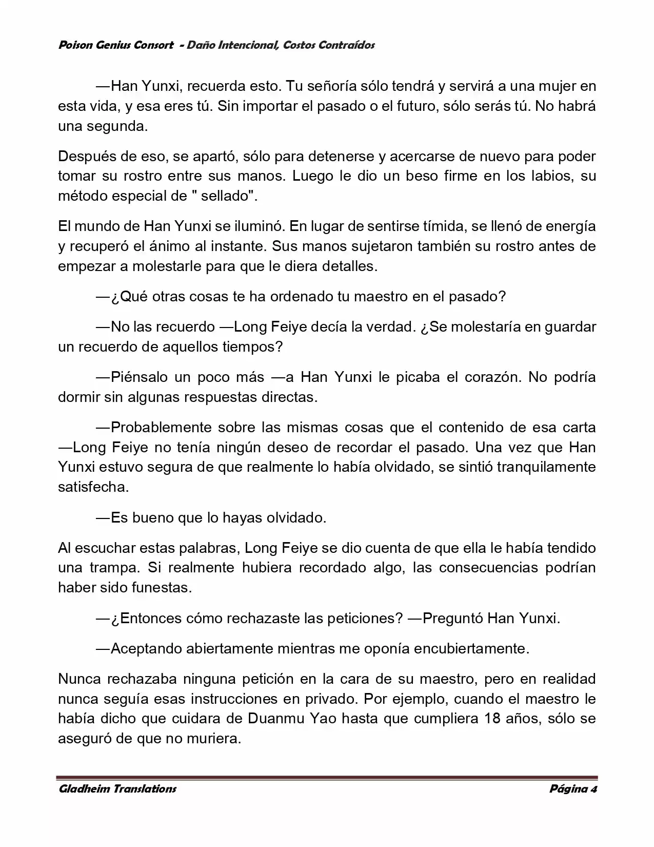 Poison Genious Consort (Novela) - Capítulo 379 - Página 4 - LectorTMOo