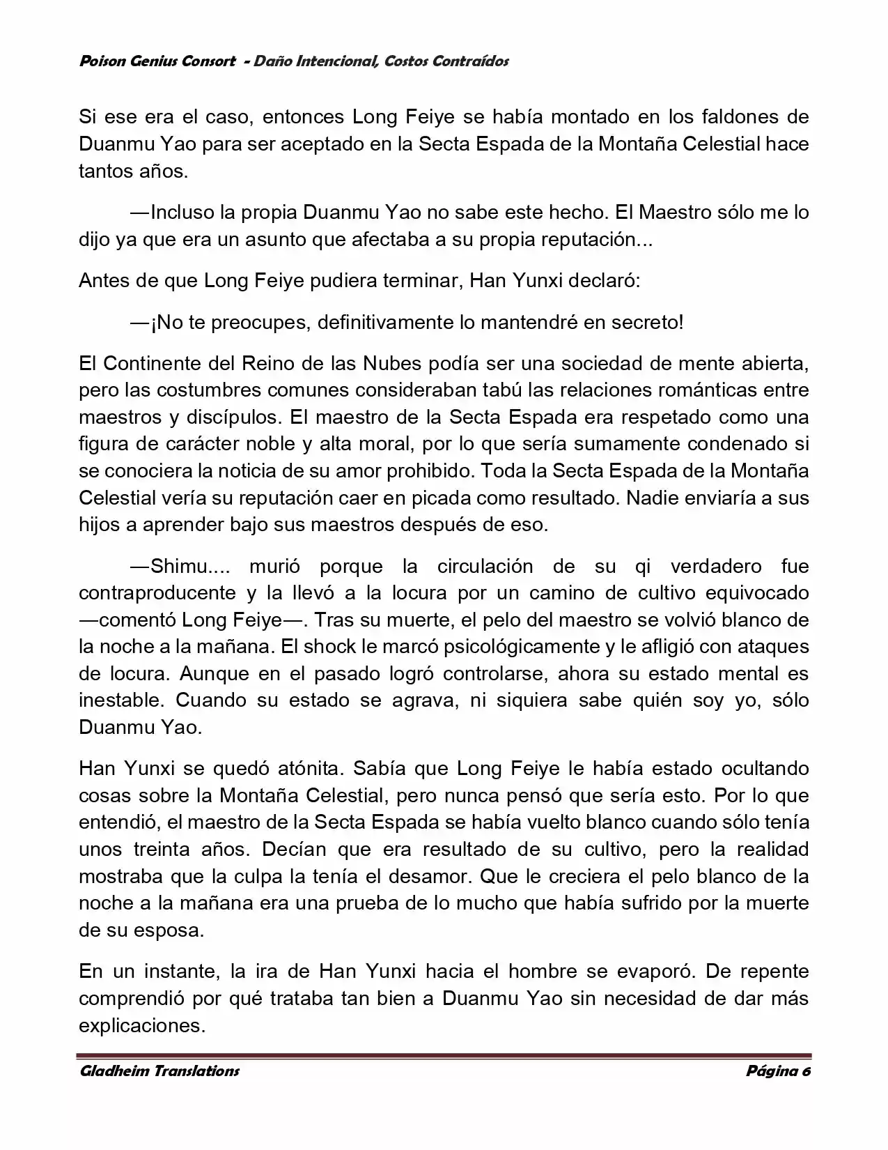 Poison Genious Consort (Novela) - Capítulo 379 - Página 6 - LectorTMOo
