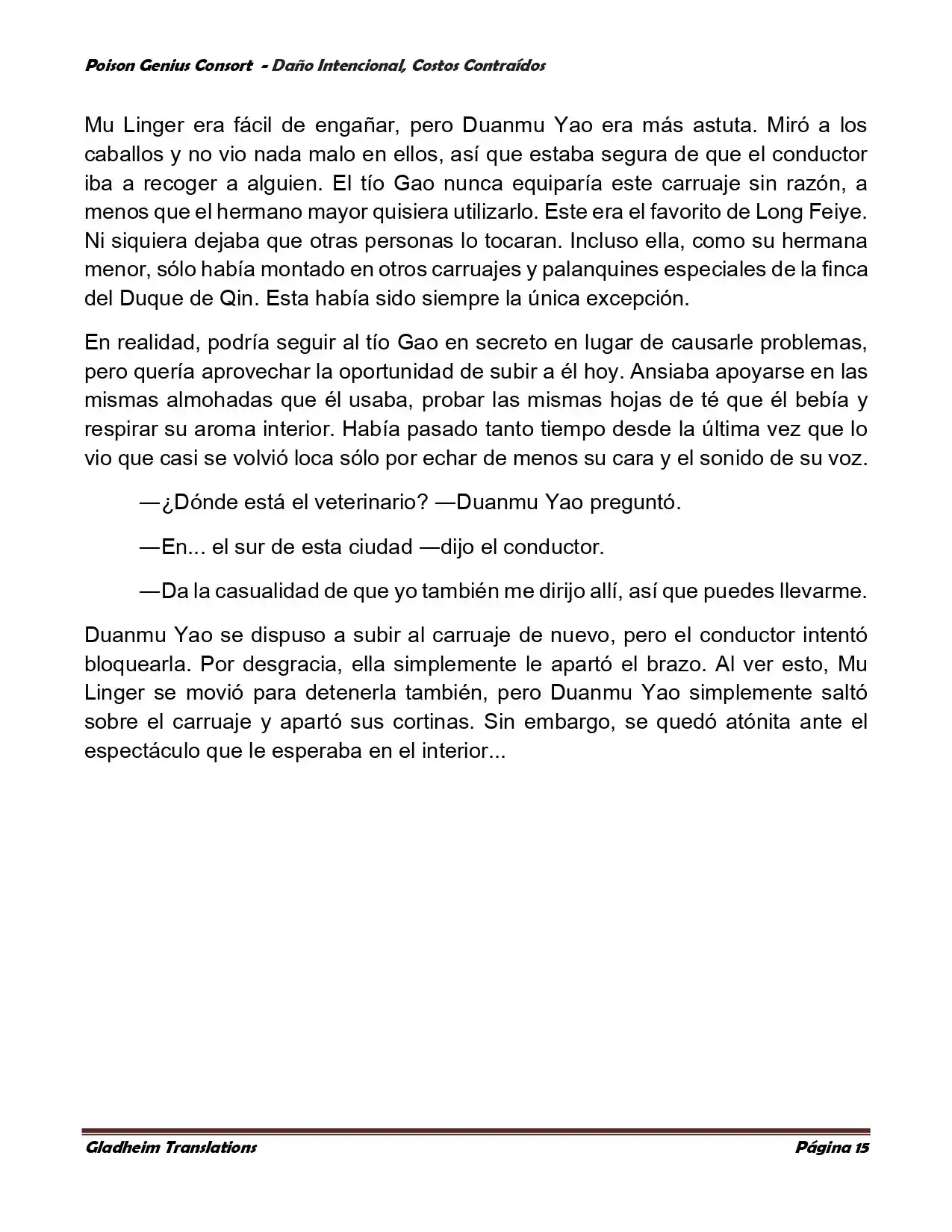 Poison Genious Consort (Novela) - Capítulo 379 - Página 15 - LectorTMOo