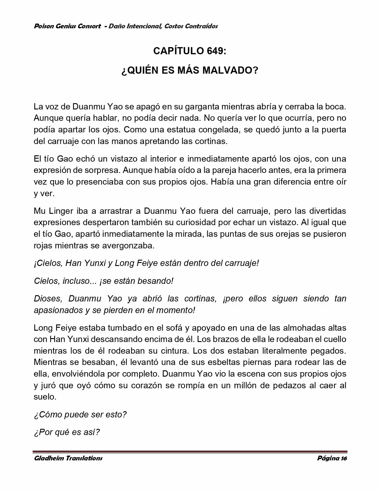 Poison Genious Consort (Novela) - Capítulo 379 - Página 16 - LectorTMOo