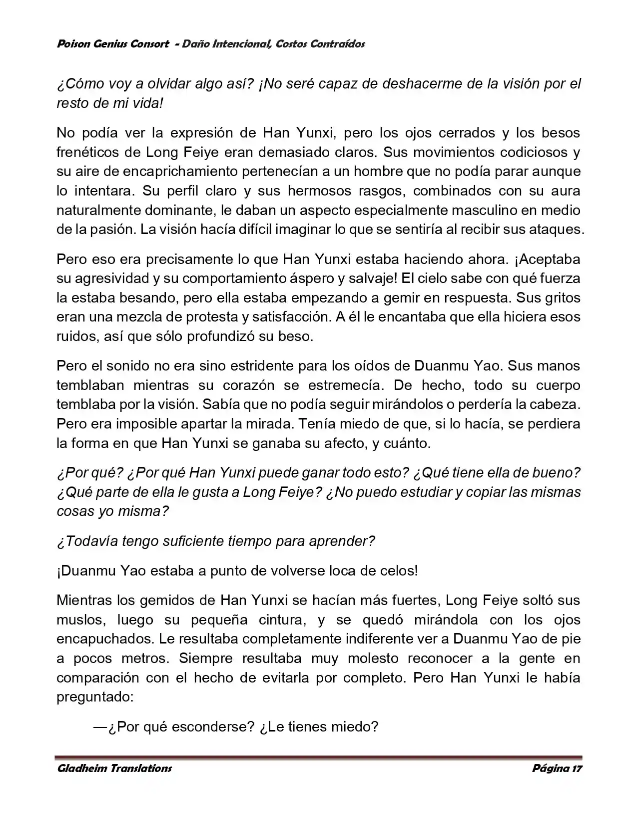 Poison Genious Consort (Novela) - Capítulo 379 - Página 17 - LectorTMOo
