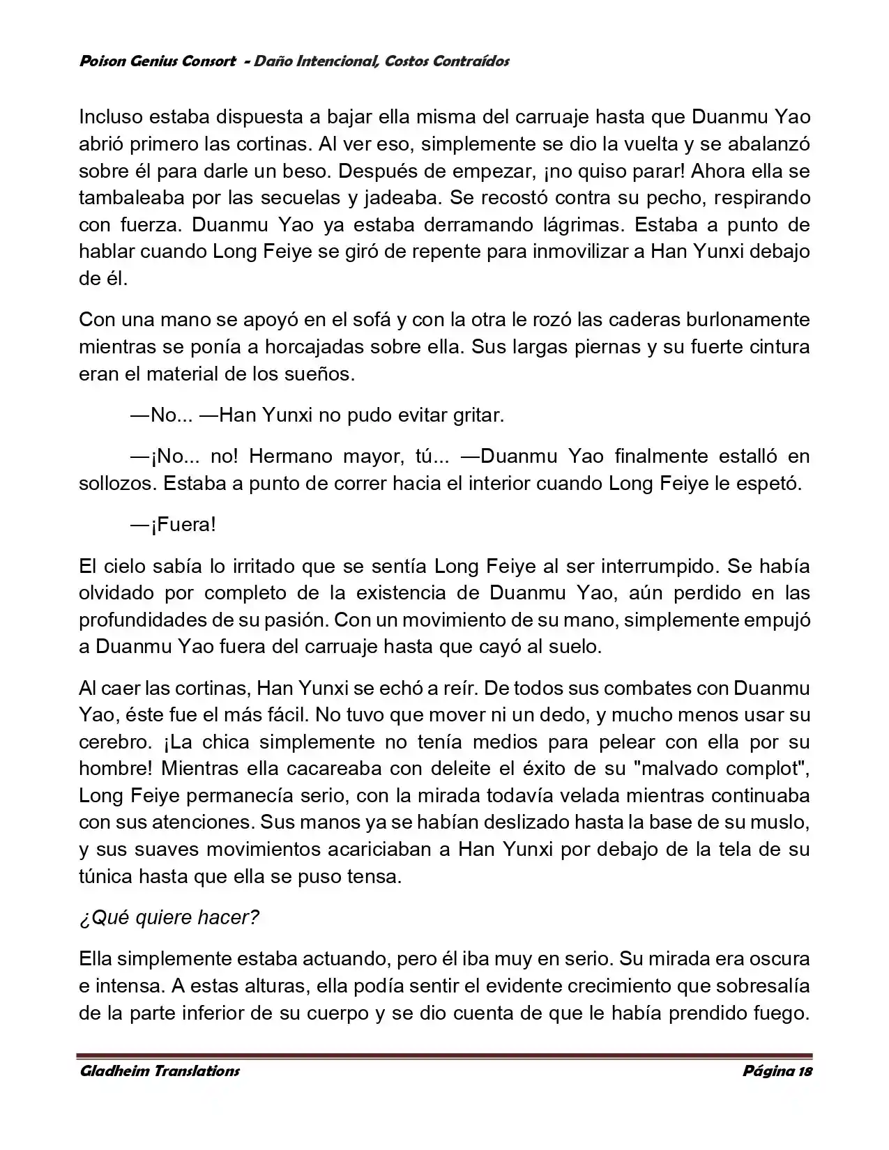 Poison Genious Consort (Novela) - Capítulo 379 - Página 18 - LectorTMOo