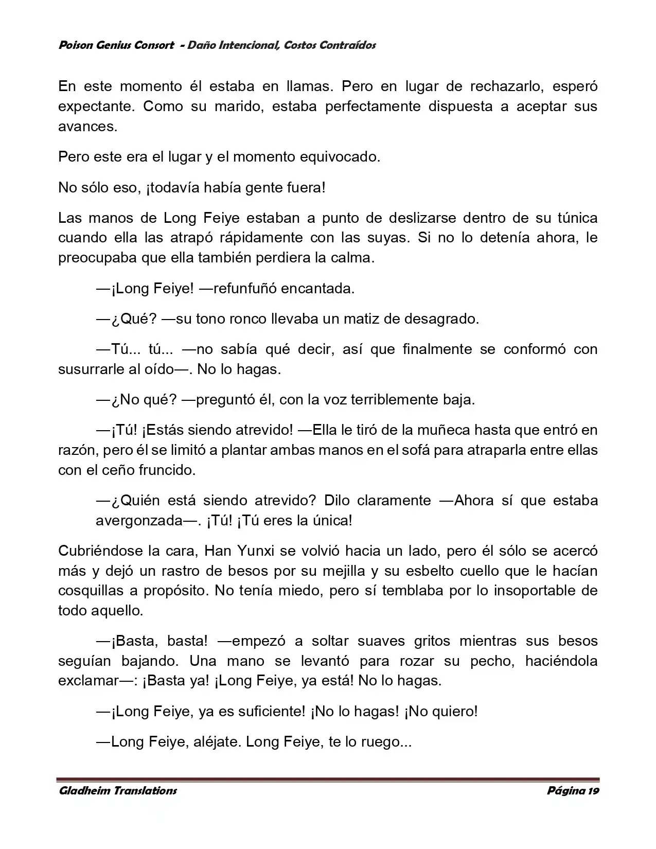 Poison Genious Consort (Novela) - Capítulo 379 - Página 19 - LectorTMOo
