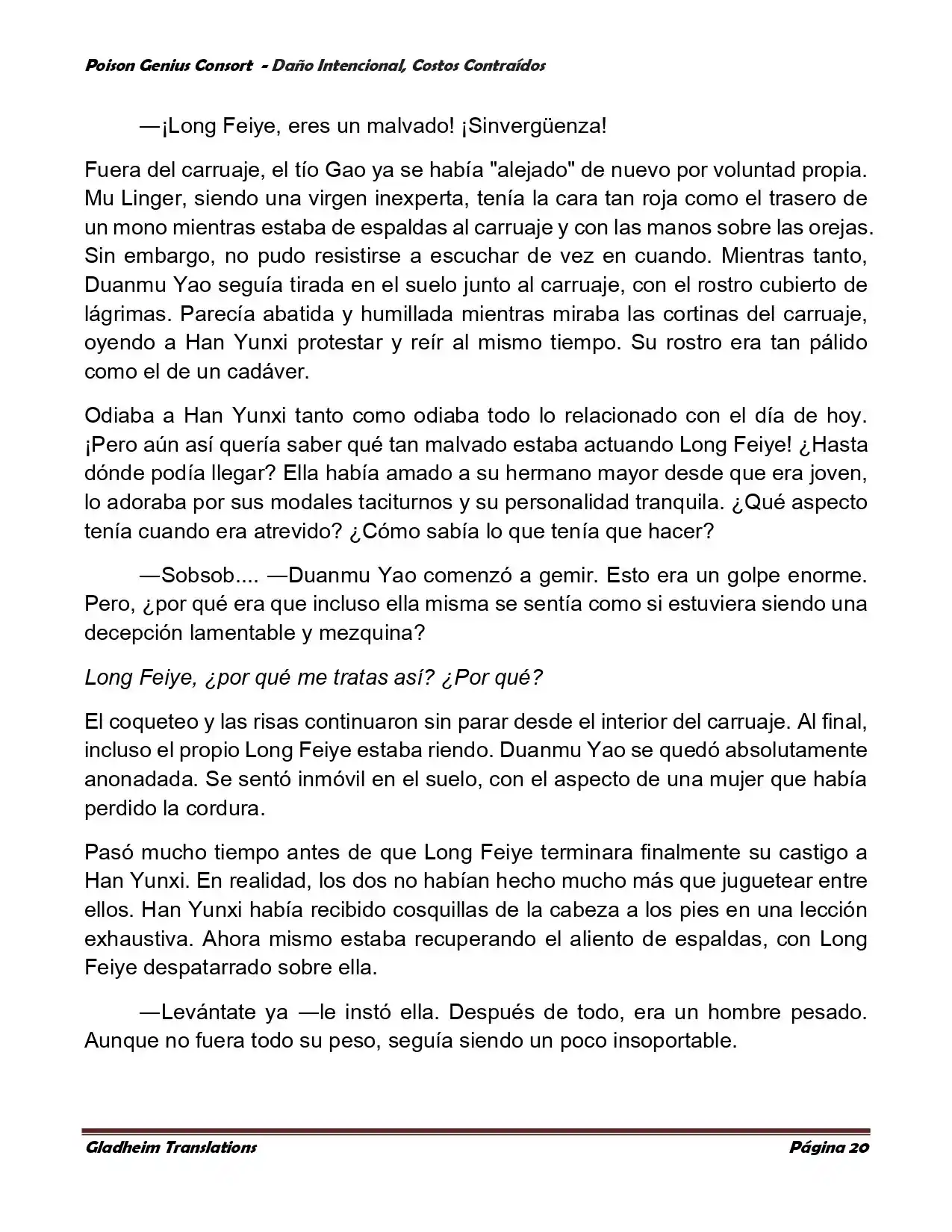 Poison Genious Consort (Novela) - Capítulo 379 - Página 20 - LectorTMOo