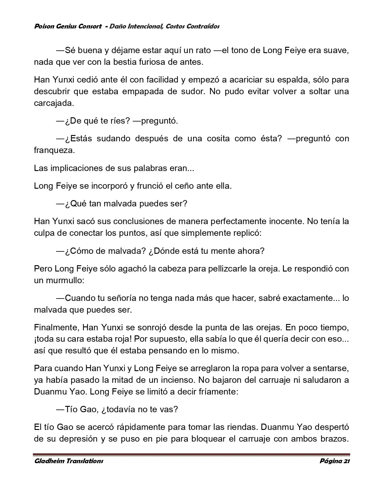 Poison Genious Consort (Novela) - Capítulo 379 - Página 21 - LectorTMOo