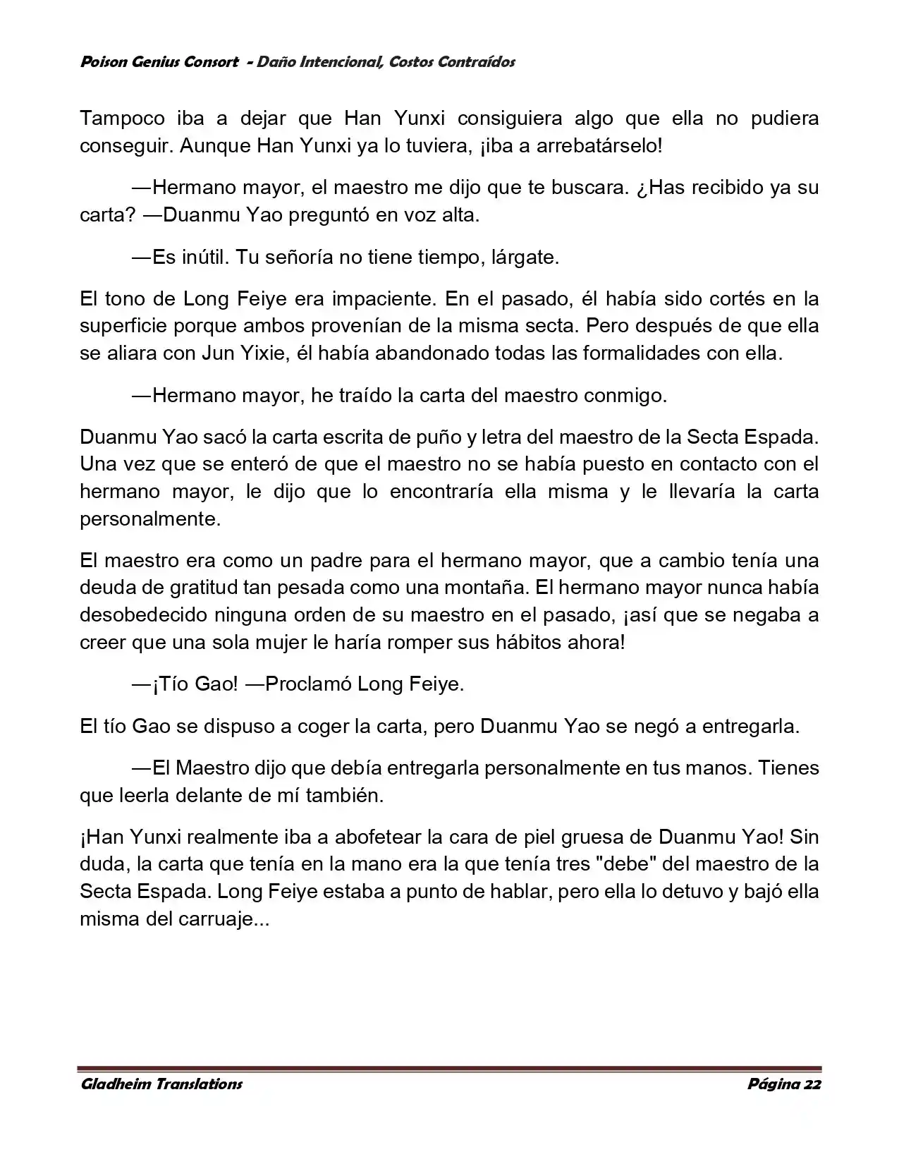 Poison Genious Consort (Novela) - Capítulo 379 - Página 22 - LectorTMOo