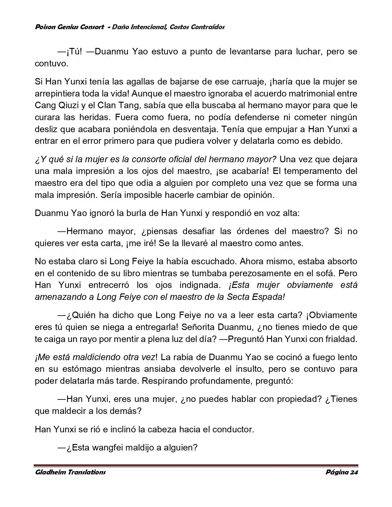 Poison Genious Consort (Novela) - Capítulo 379 - Página 24 - LectorTMOo