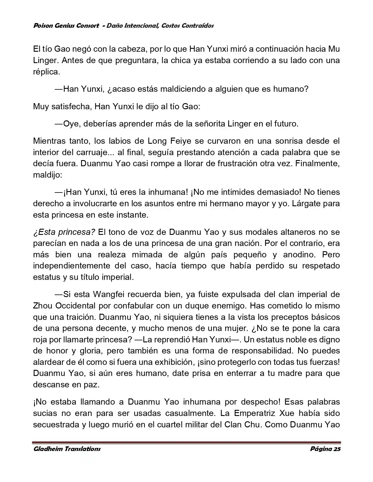 Poison Genious Consort (Novela) - Capítulo 379 - Página 25 - LectorTMOo