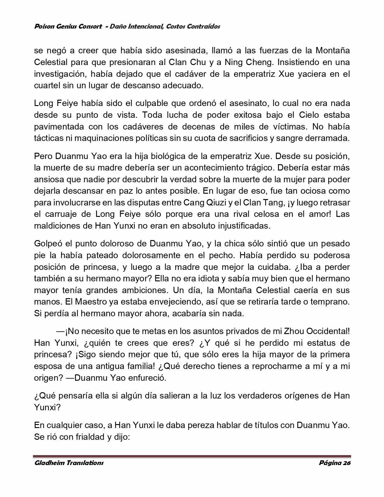 Poison Genious Consort (Novela) - Capítulo 379 - Página 26 - LectorTMOo