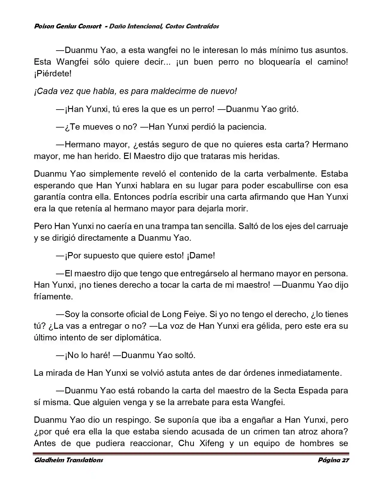 Poison Genious Consort (Novela) - Capítulo 379 - Página 27 - LectorTMOo