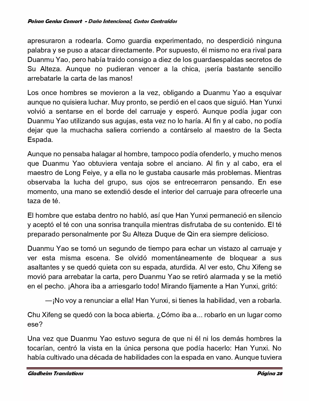Poison Genious Consort (Novela) - Capítulo 379 - Página 28 - LectorTMOo