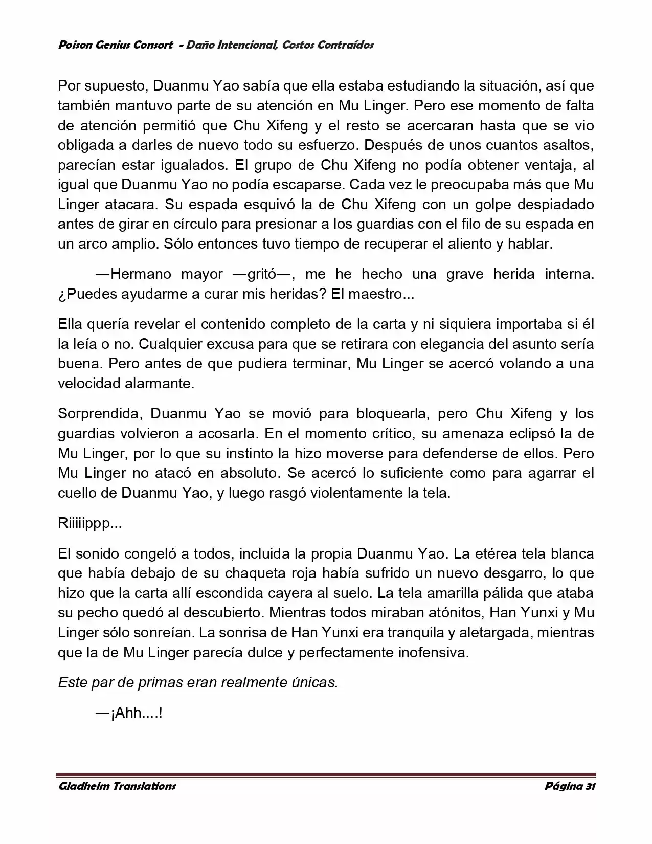 Poison Genious Consort (Novela) - Capítulo 379 - Página 31 - LectorTMOo