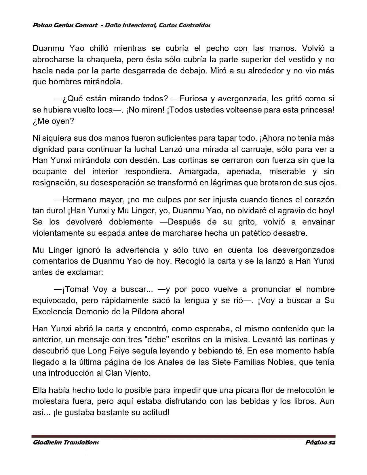 Poison Genious Consort (Novela) - Capítulo 379 - Página 32 - LectorTMOo