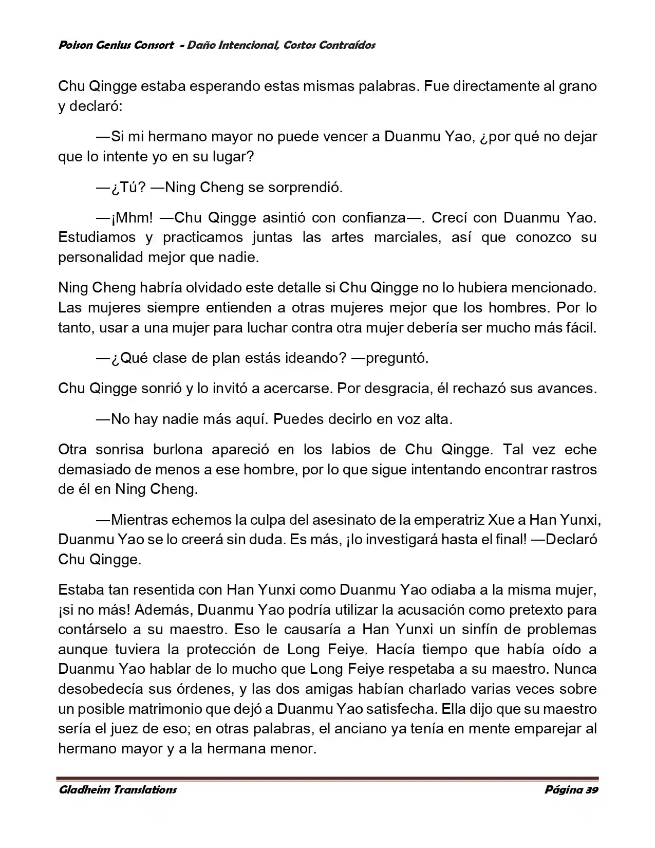 Poison Genious Consort (Novela) - Capítulo 379 - Página 39 - LectorTMOo