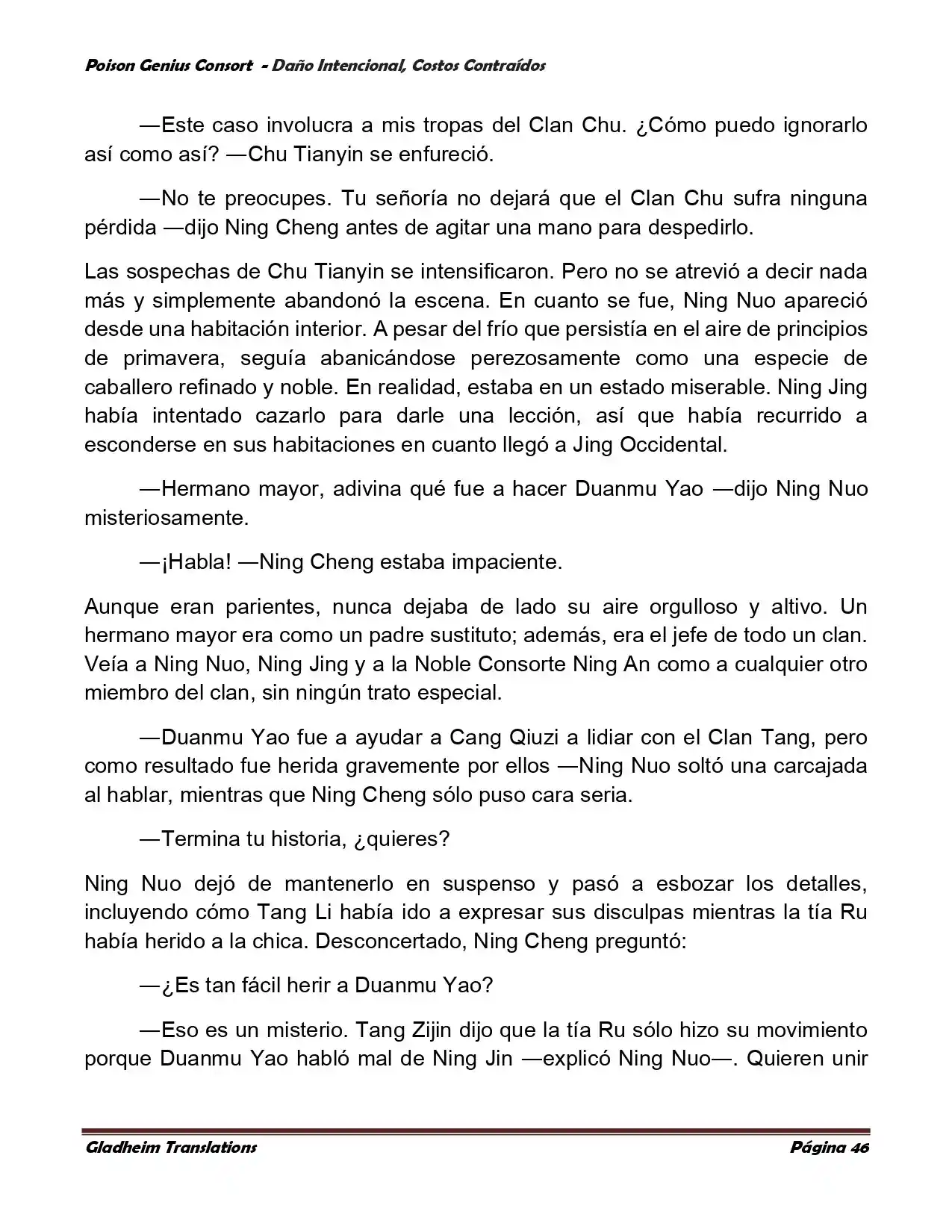 Poison Genious Consort (Novela) - Capítulo 379 - Página 46 - LectorTMOo