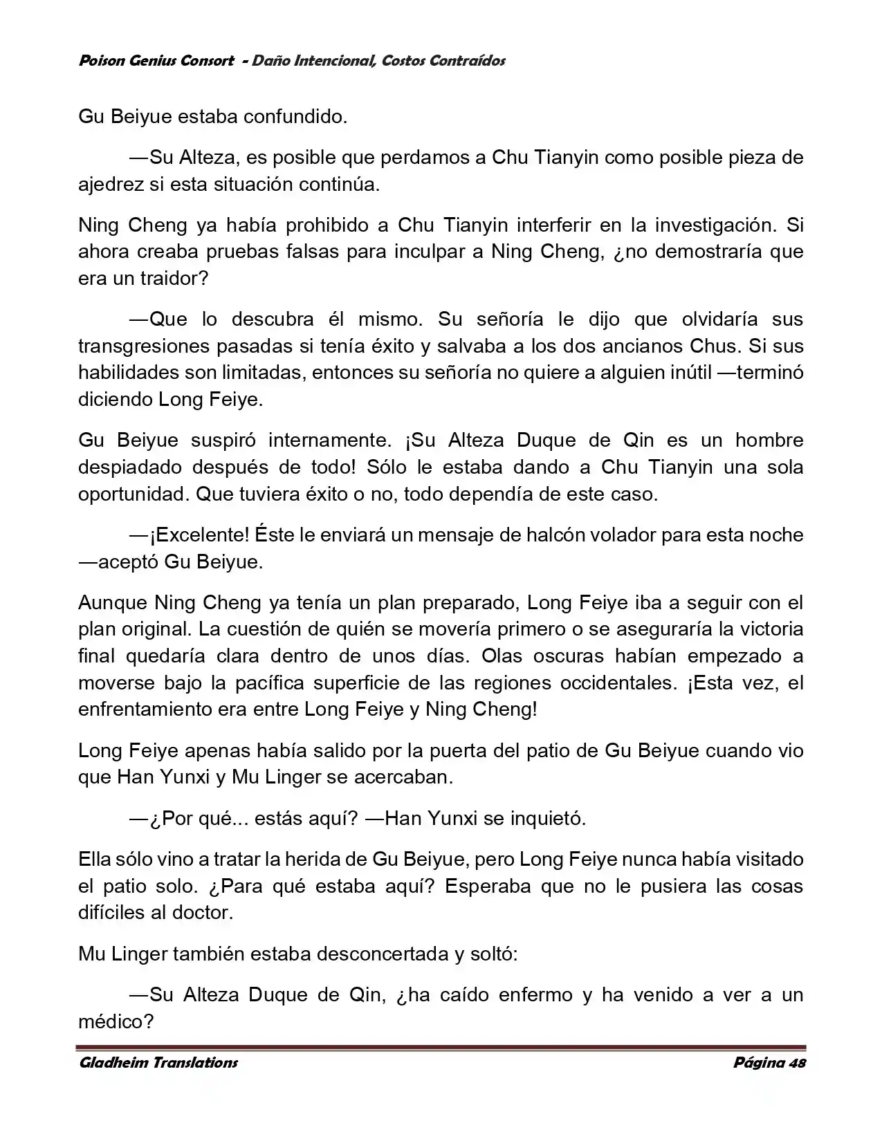 Poison Genious Consort (Novela) - Capítulo 379 - Página 48 - LectorTMOo