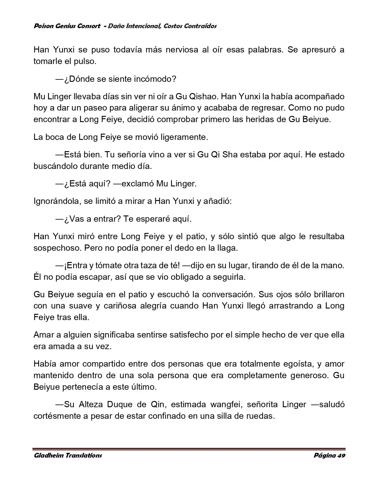 Poison Genious Consort (Novela) - Capítulo 379 - Página 49 - LectorTMOo