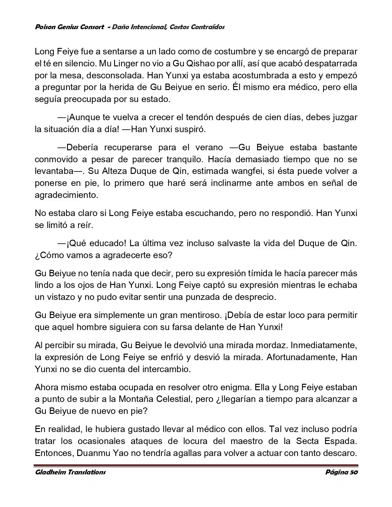 Poison Genious Consort (Novela) - Capítulo 379 - Página 50 - LectorTMOo