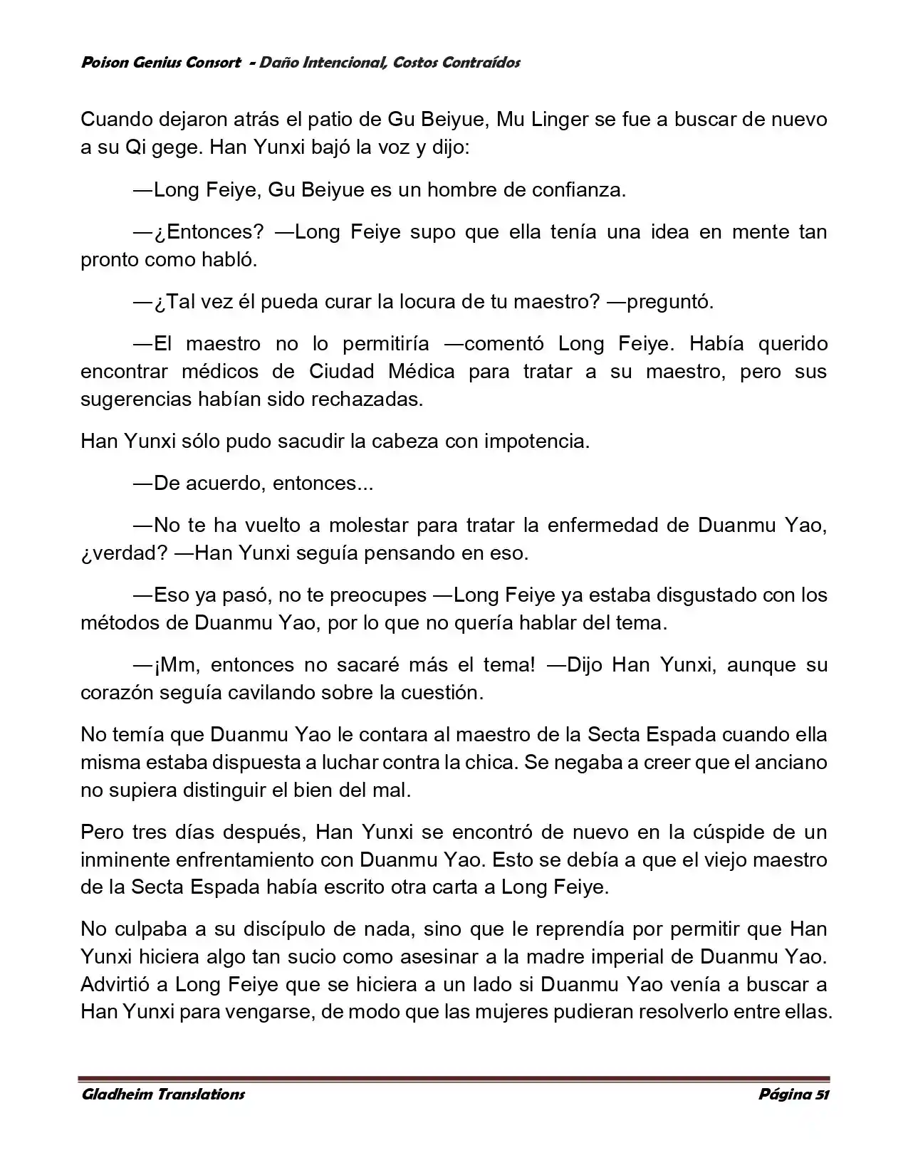 Poison Genious Consort (Novela) - Capítulo 379 - Página 51 - LectorTMOo