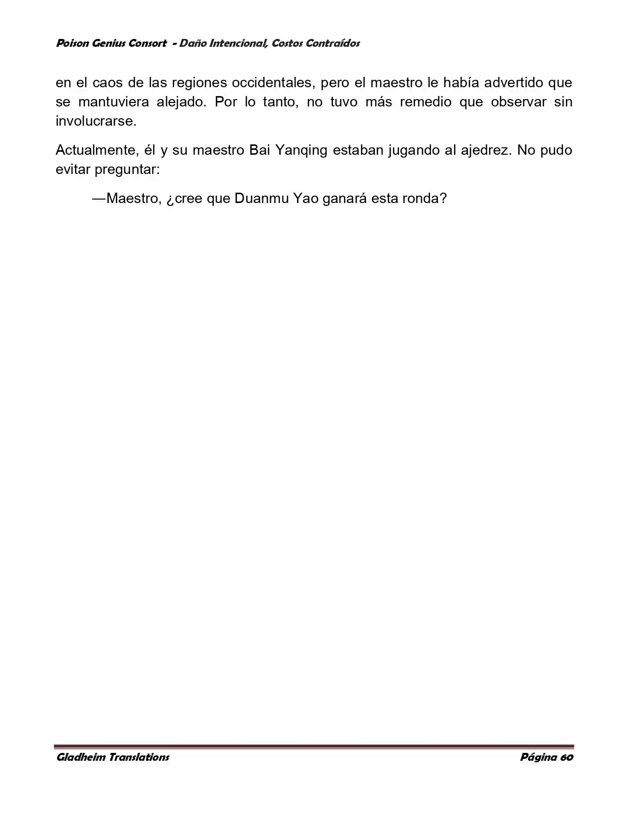 Poison Genious Consort (Novela) - Capítulo 379 - Página 60 - LectorTMOo
