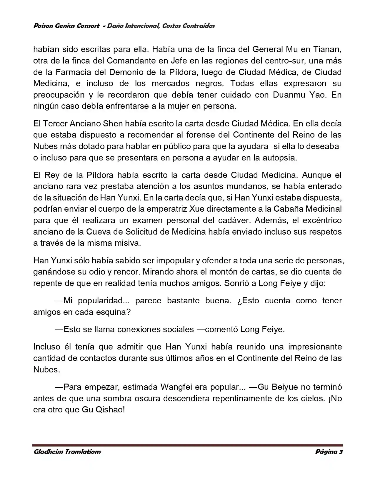 Poison Genious Consort (Novela) - Capítulo 380 - Página 3 - LectorTMOo