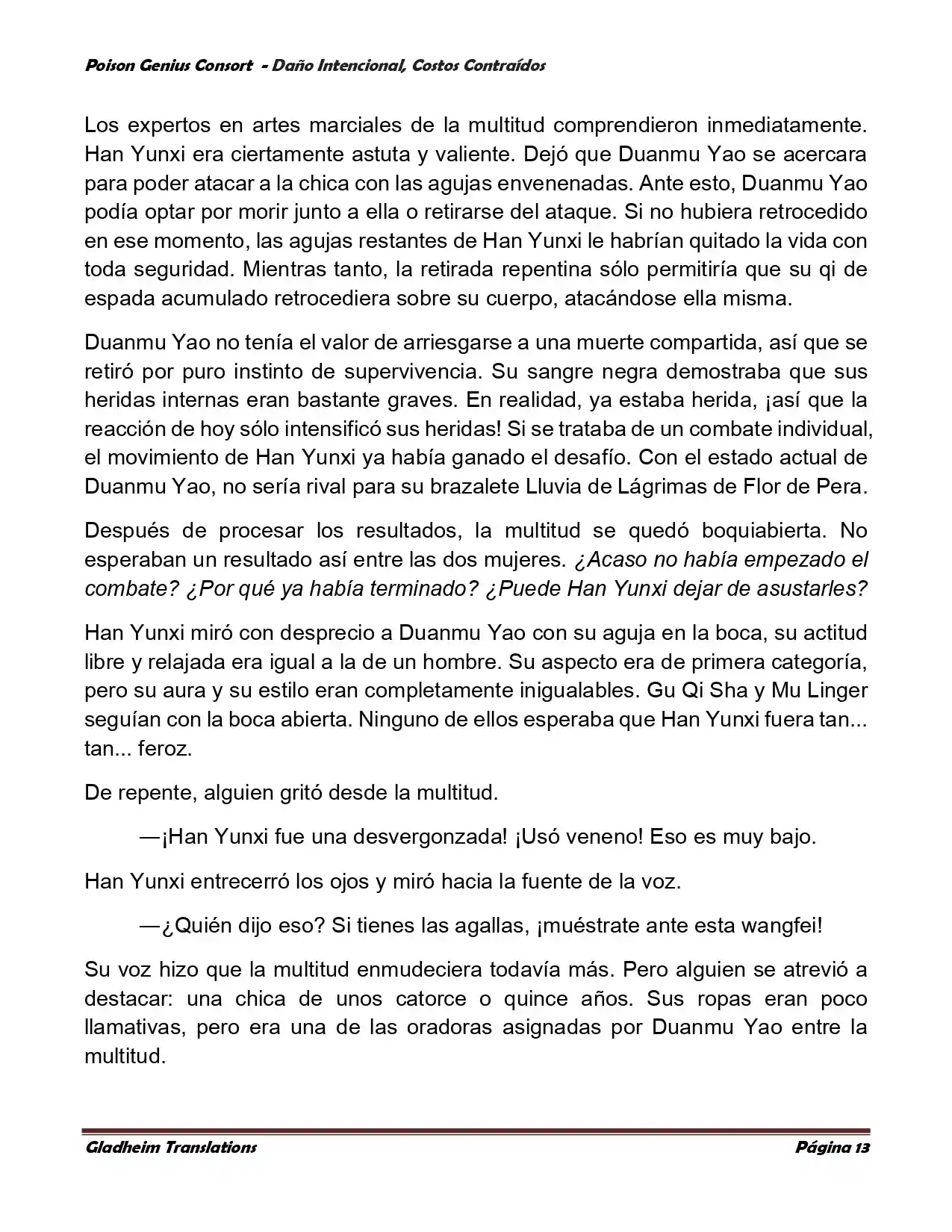 Poison Genious Consort (Novela) - Capítulo 380 - Página 11 - LectorTMOo