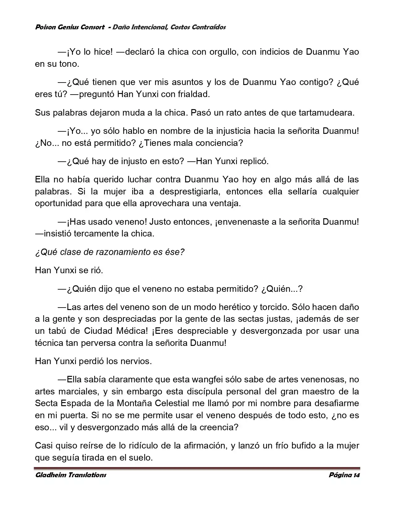 Poison Genious Consort (Novela) - Capítulo 380 - Página 12 - LectorTMOo