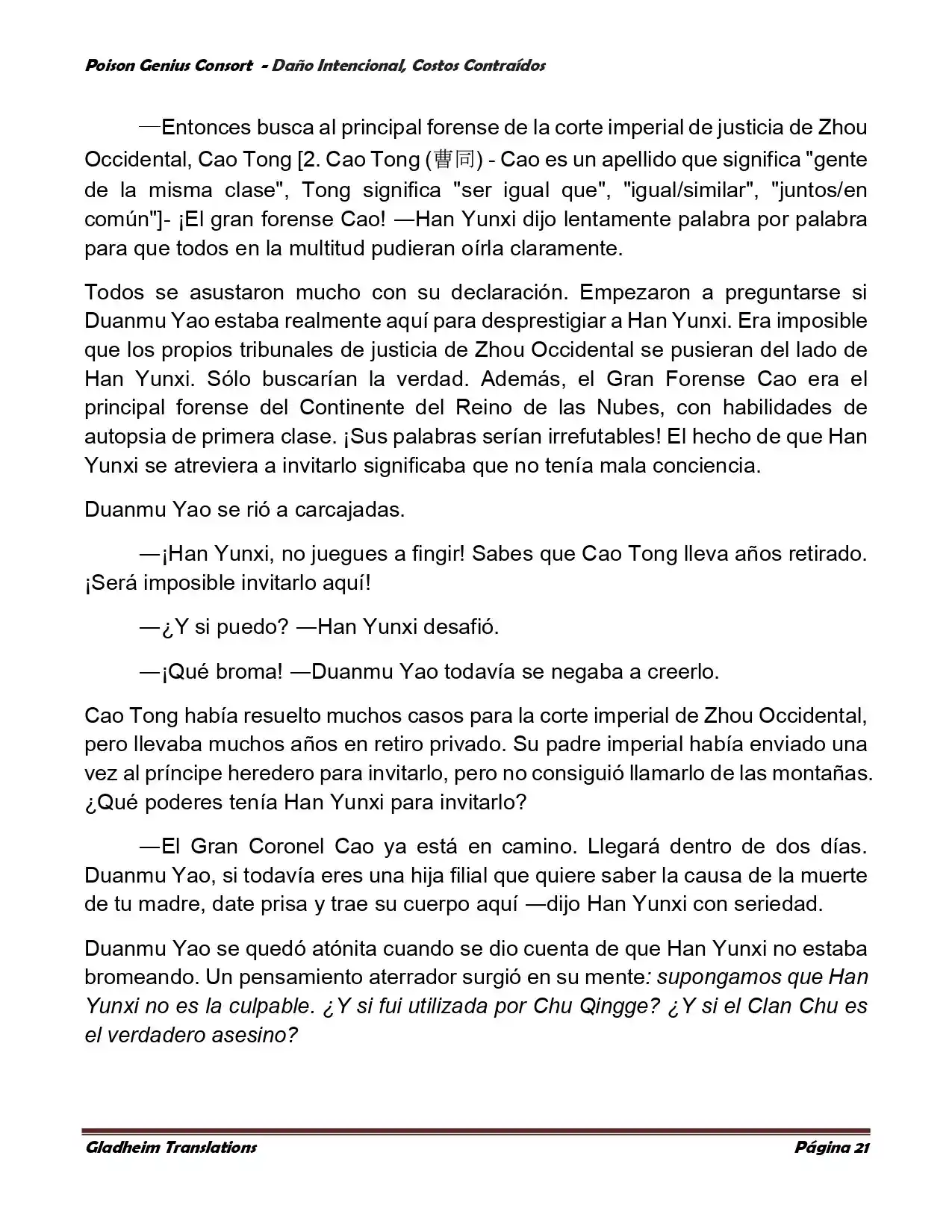 Poison Genious Consort (Novela) - Capítulo 380 - Página 19 - LectorTMOo