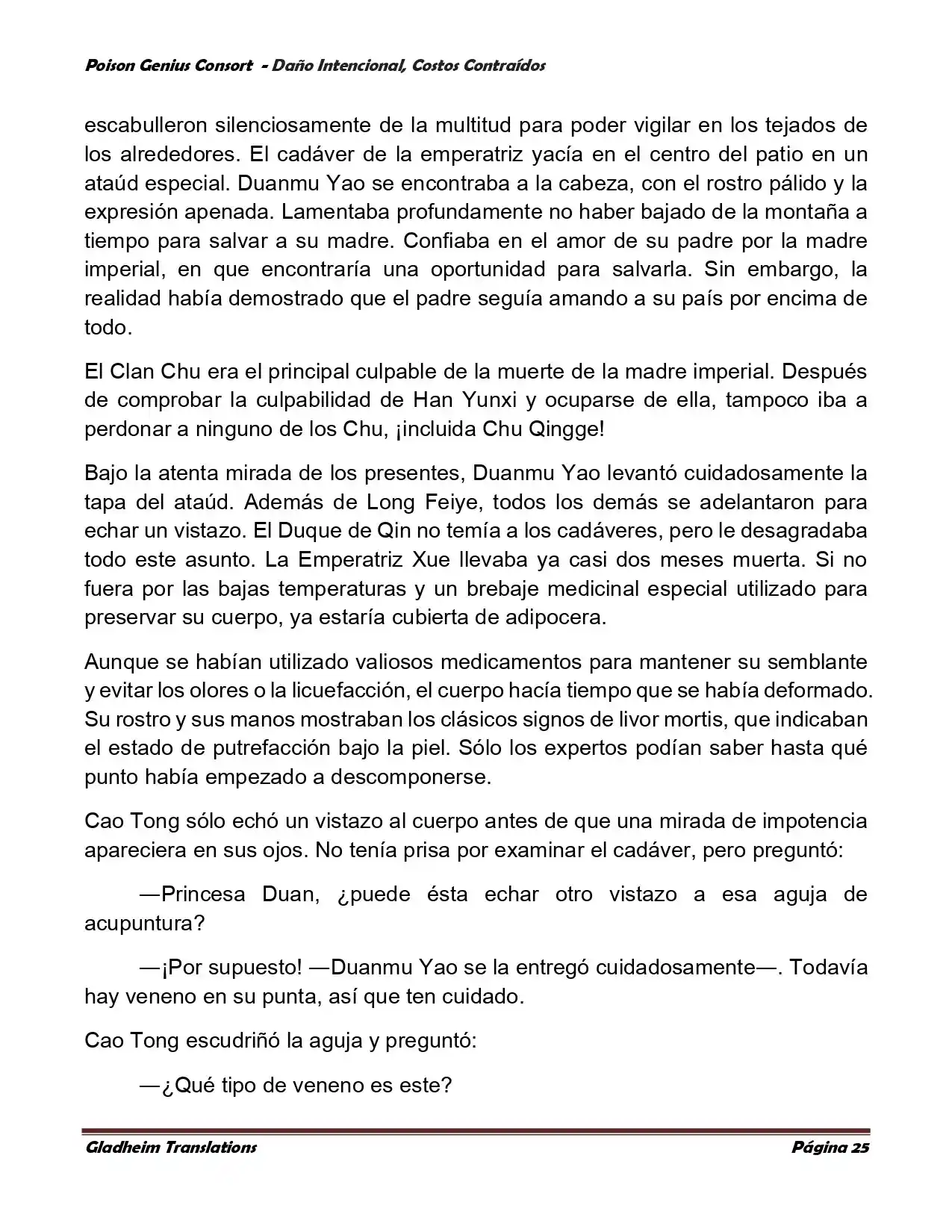 Poison Genious Consort (Novela) - Capítulo 380 - Página 21 - LectorTMOo