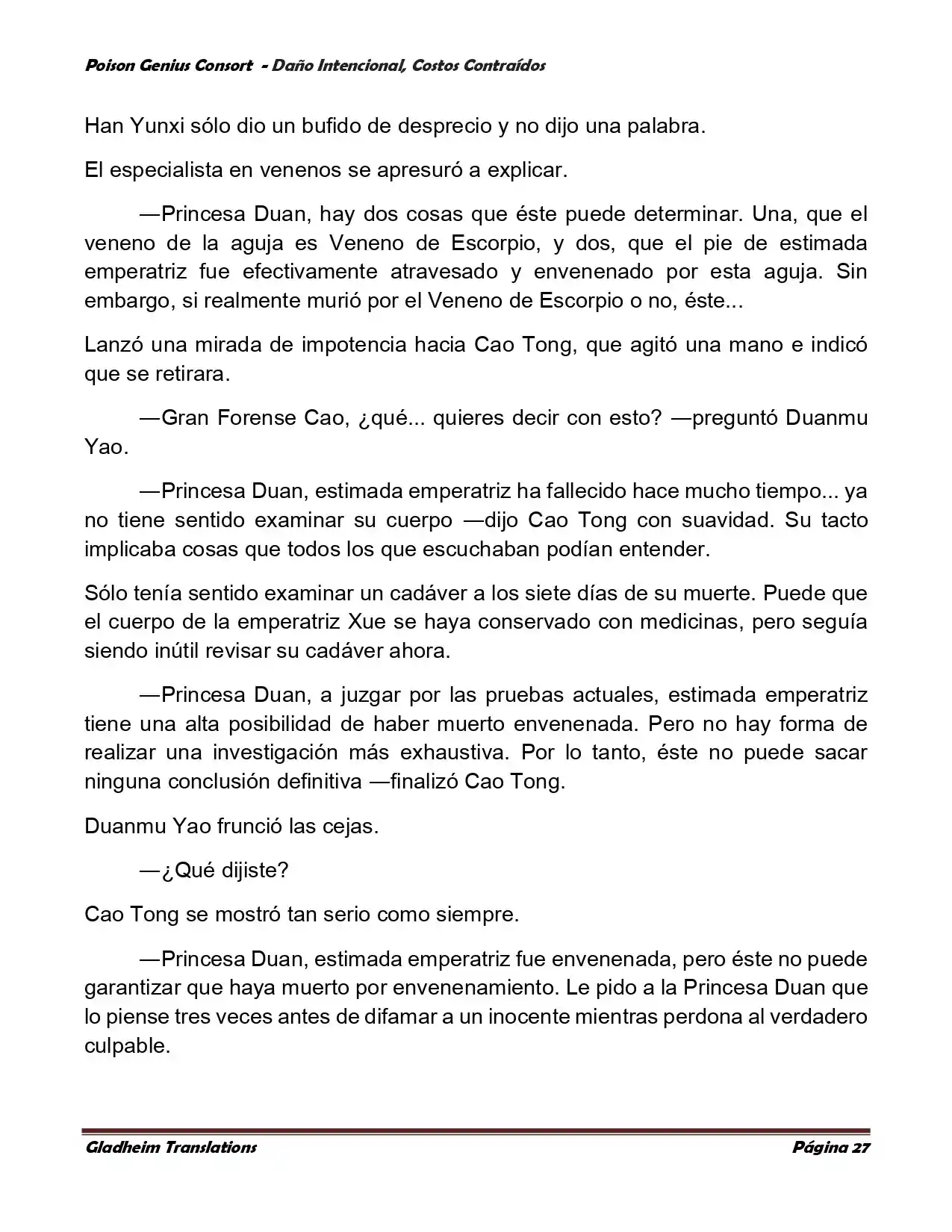 Poison Genious Consort (Novela) - Capítulo 380 - Página 23 - LectorTMOo