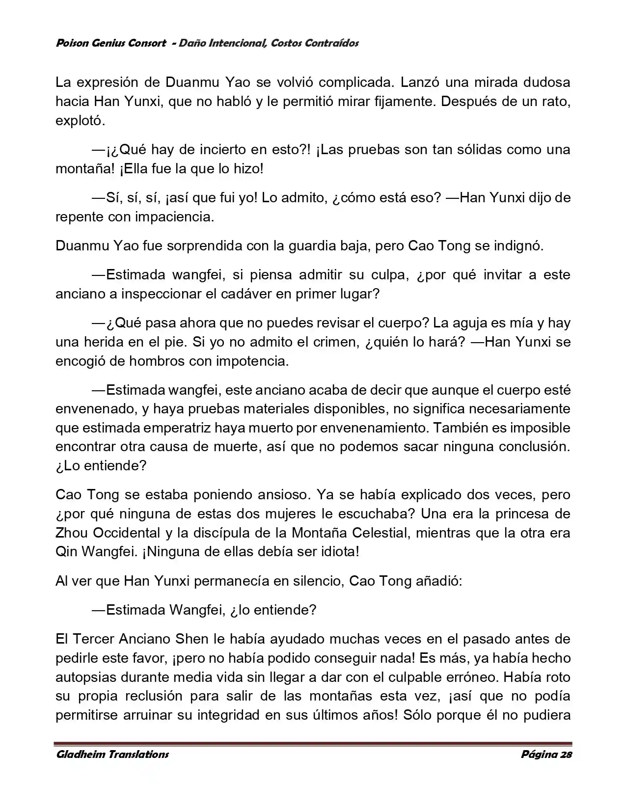 Poison Genious Consort (Novela) - Capítulo 380 - Página 24 - LectorTMOo