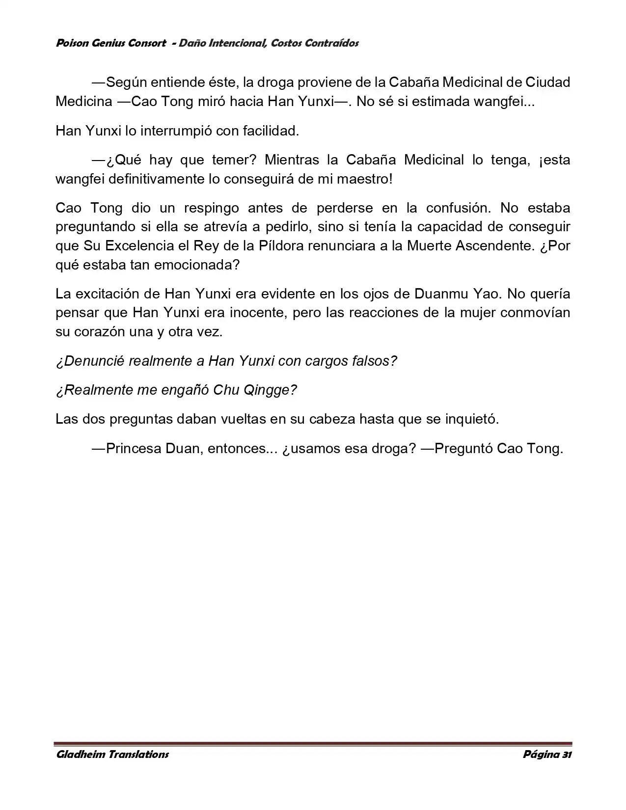Poison Genious Consort (Novela) - Capítulo 380 - Página 27 - LectorTMOo