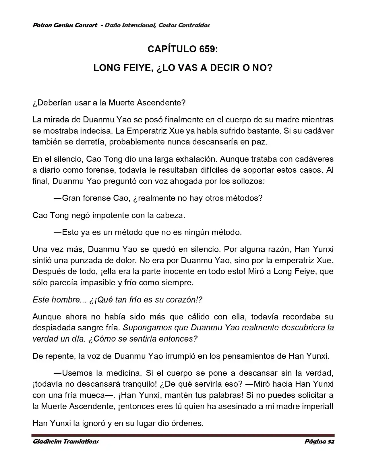 Poison Genious Consort (Novela) - Capítulo 380 - Página 28 - LectorTMOo