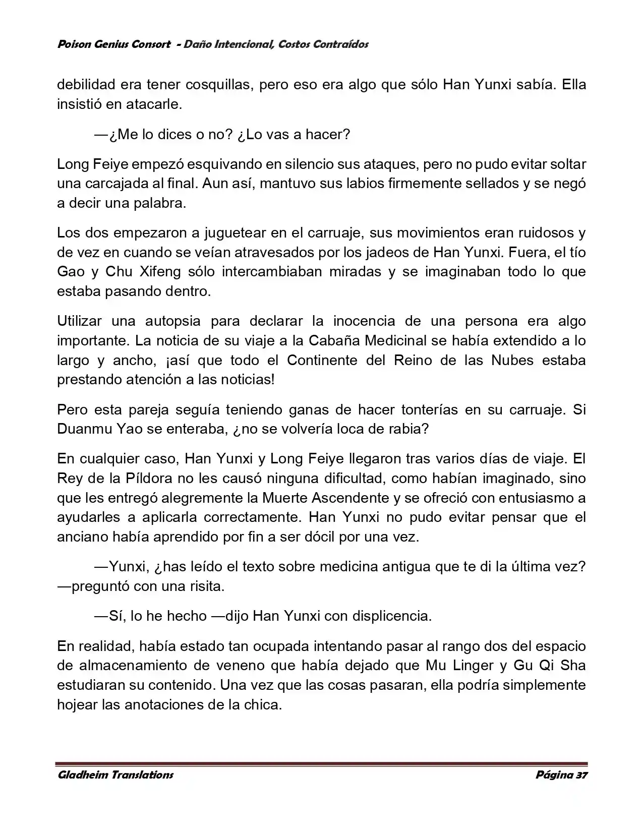 Poison Genious Consort (Novela) - Capítulo 380 - Página 32 - LectorTMOo