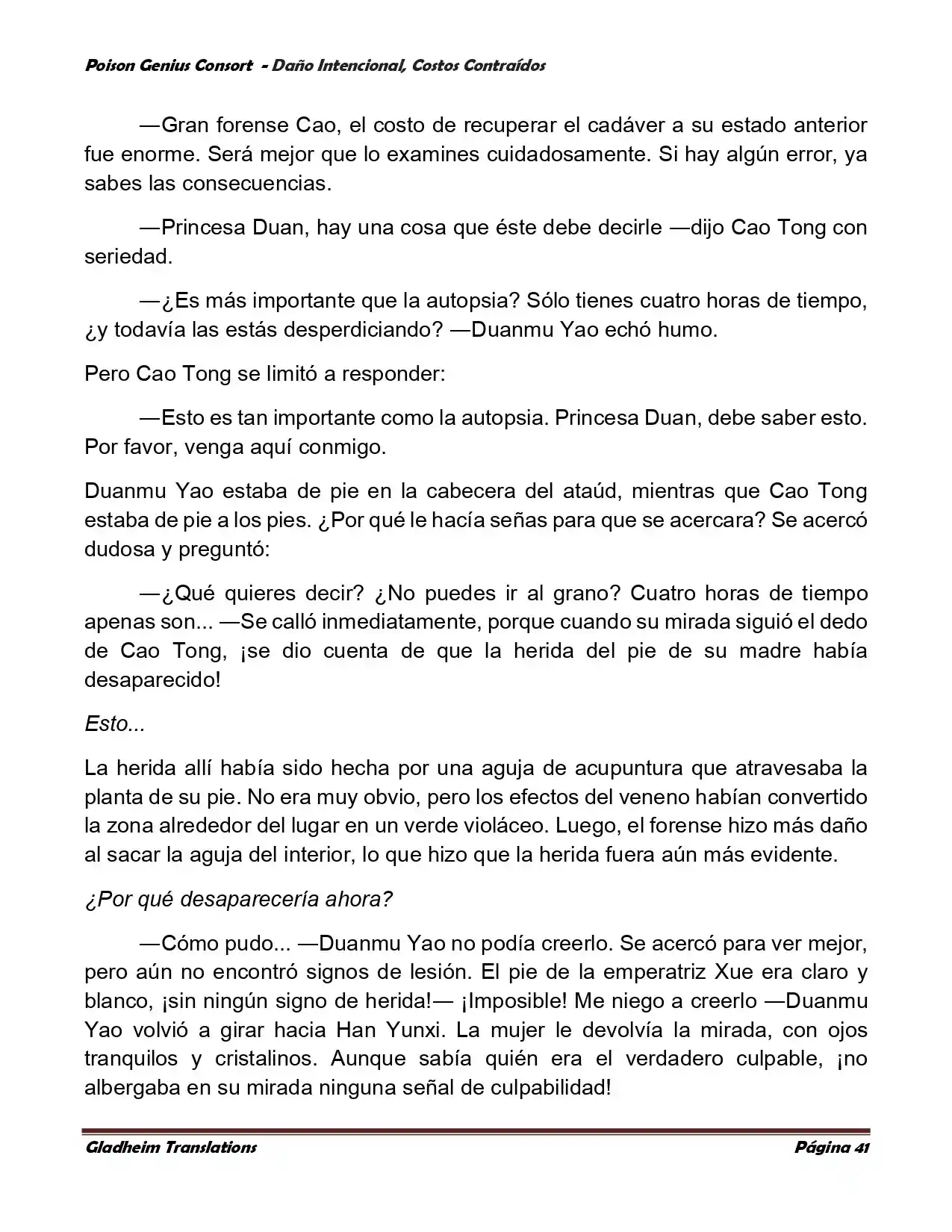 Poison Genious Consort (Novela) - Capítulo 380 - Página 36 - LectorTMOo