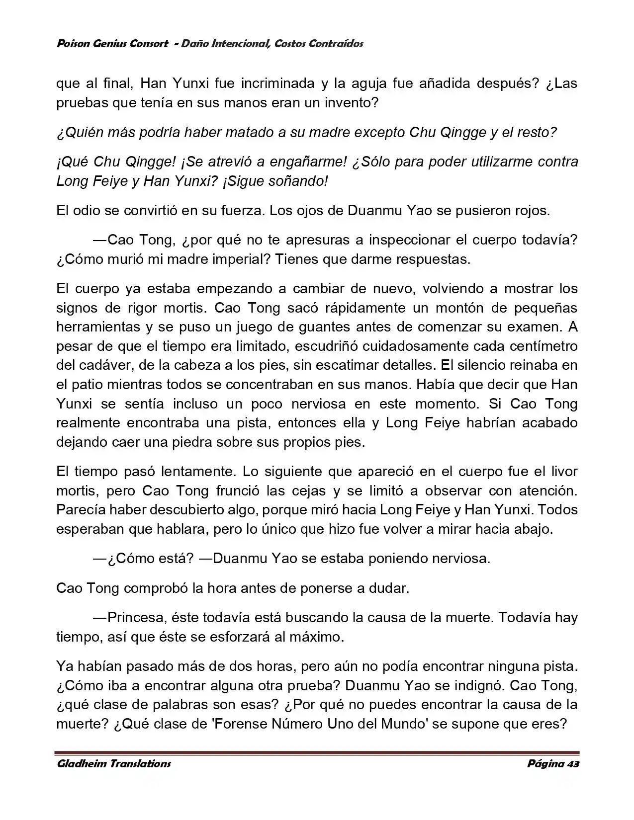 Poison Genious Consort (Novela) - Capítulo 380 - Página 38 - LectorTMOo