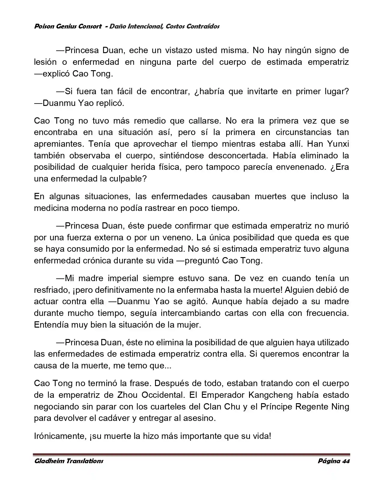 Poison Genious Consort (Novela) - Capítulo 380 - Página 39 - LectorTMOo