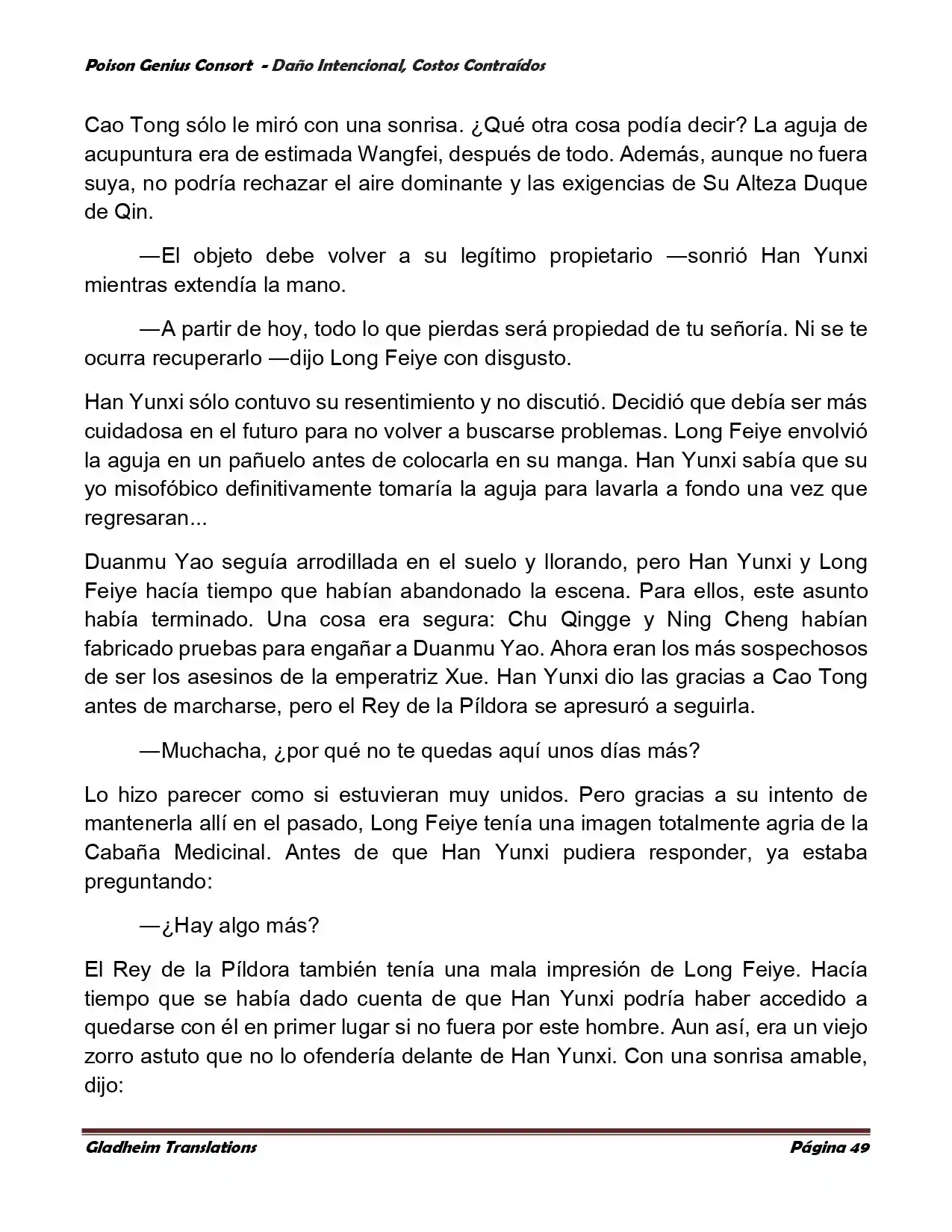 Poison Genious Consort (Novela) - Capítulo 380 - Página 42 - LectorTMOo