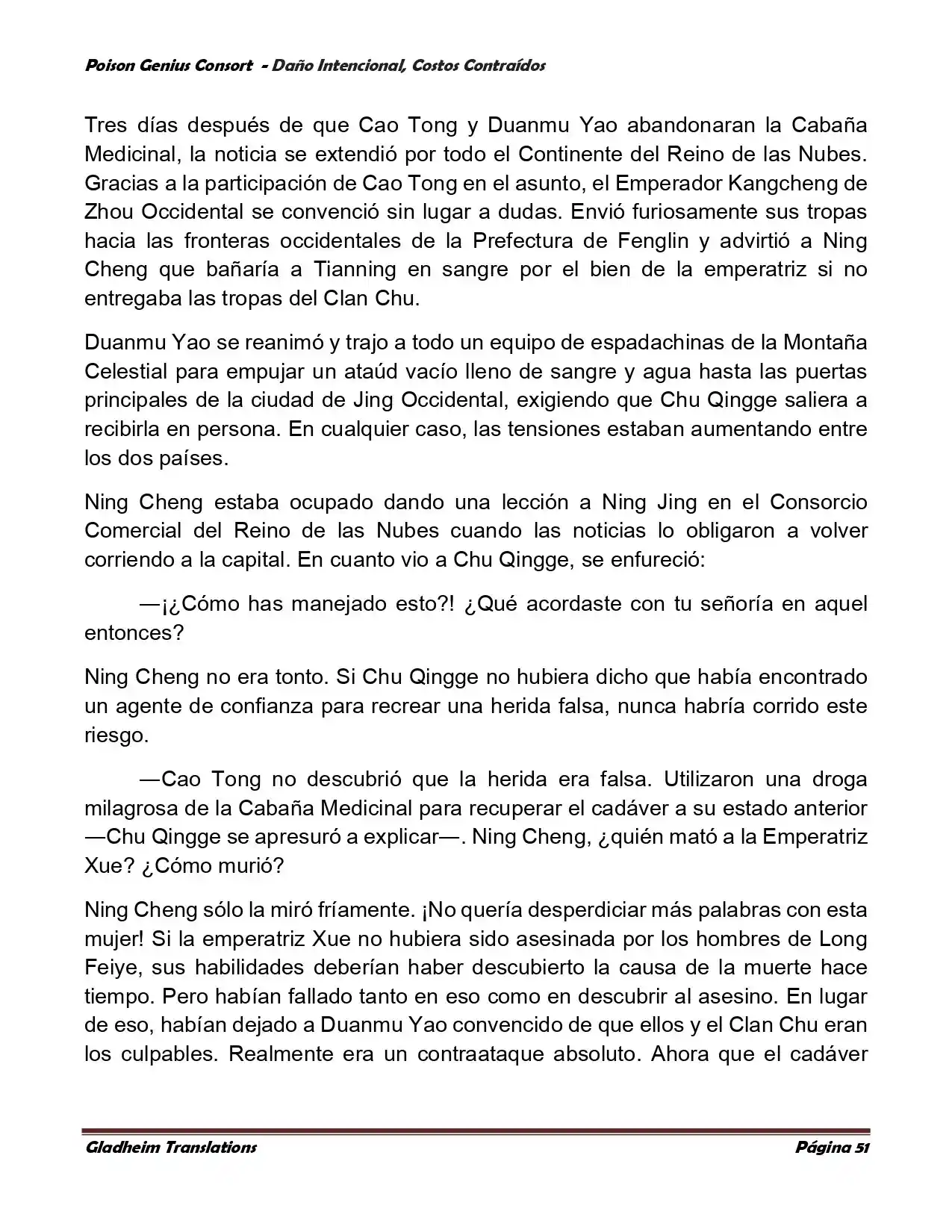 Poison Genious Consort (Novela) - Capítulo 380 - Página 44 - LectorTMOo
