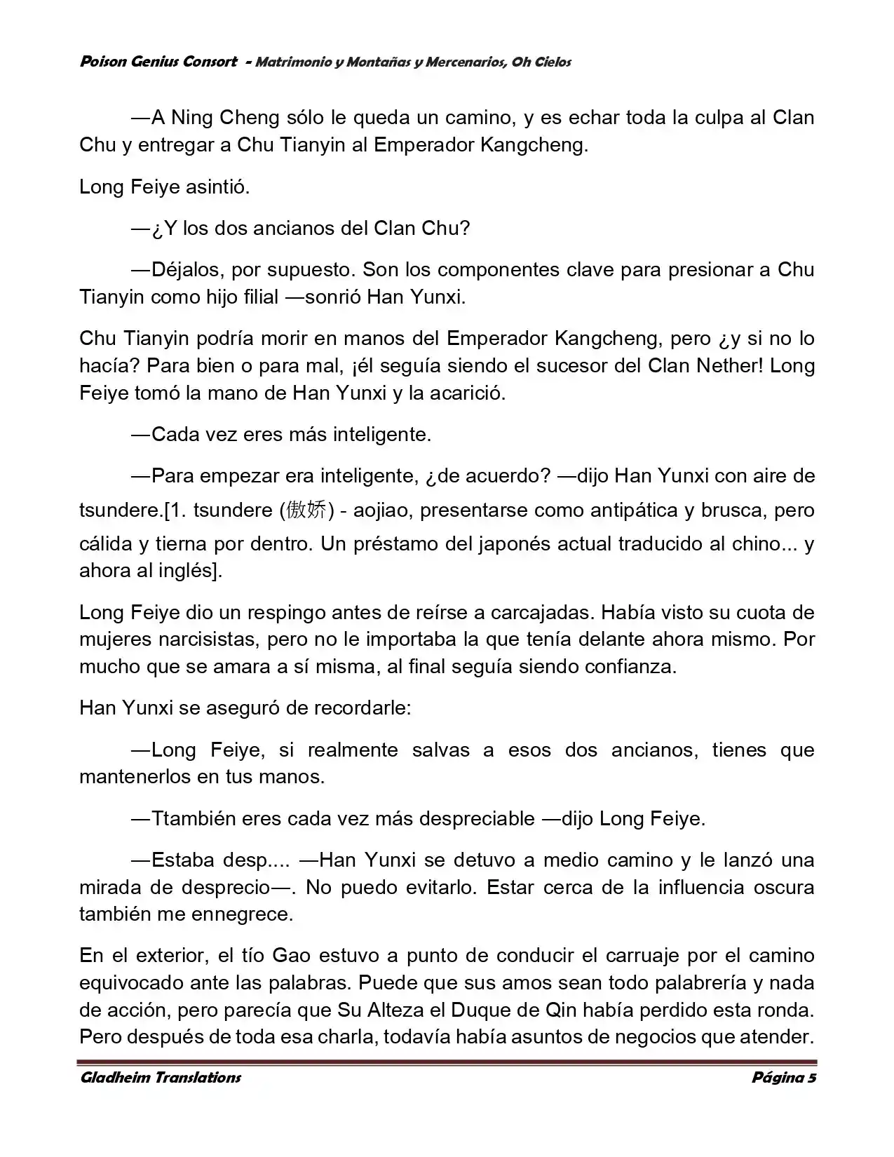 Poison Genious Consort (Novela) - Capítulo 381 - Página 3 - LectorTMOo