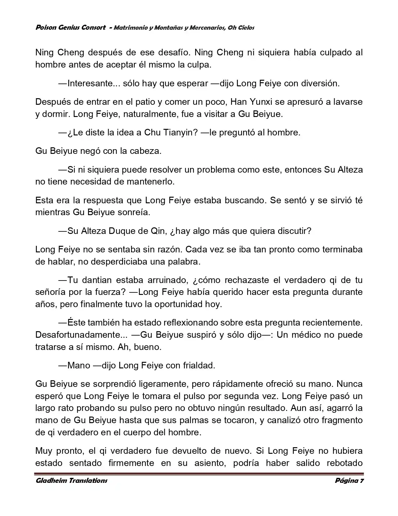 Poison Genious Consort (Novela) - Capítulo 381 - Página 5 - LectorTMOo