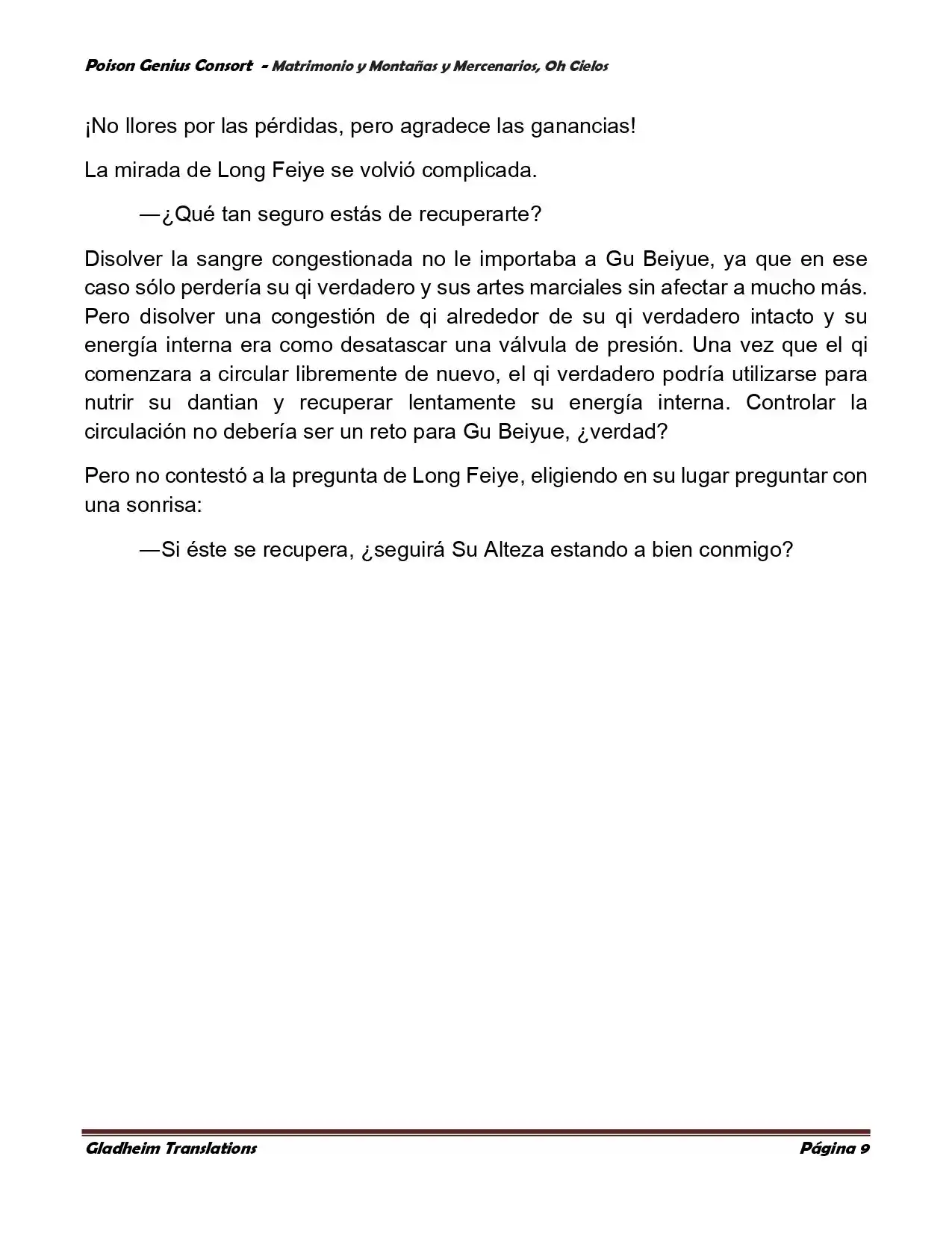 Poison Genious Consort (Novela) - Capítulo 381 - Página 7 - LectorTMOo