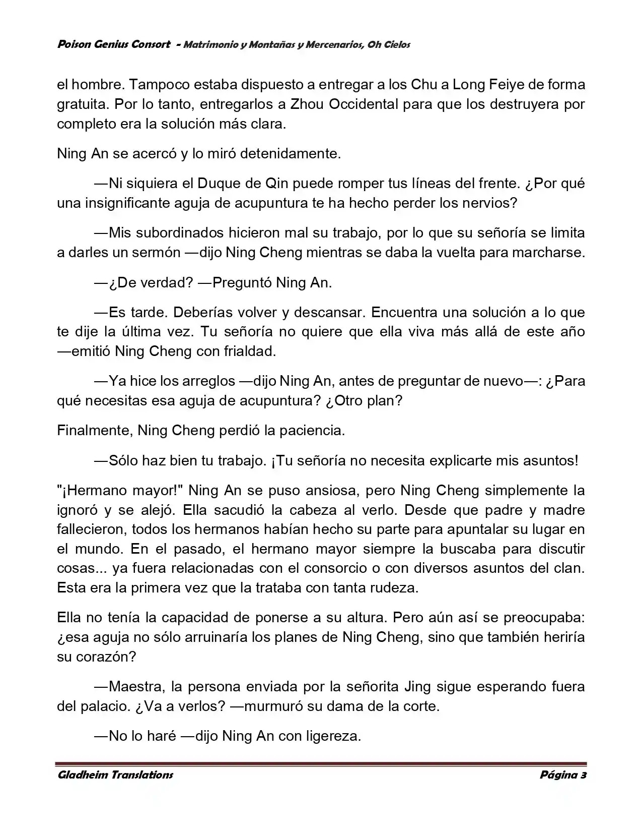 Poison Genious Consort (Novela) - Capítulo 381 - Página 11 - LectorTMOo