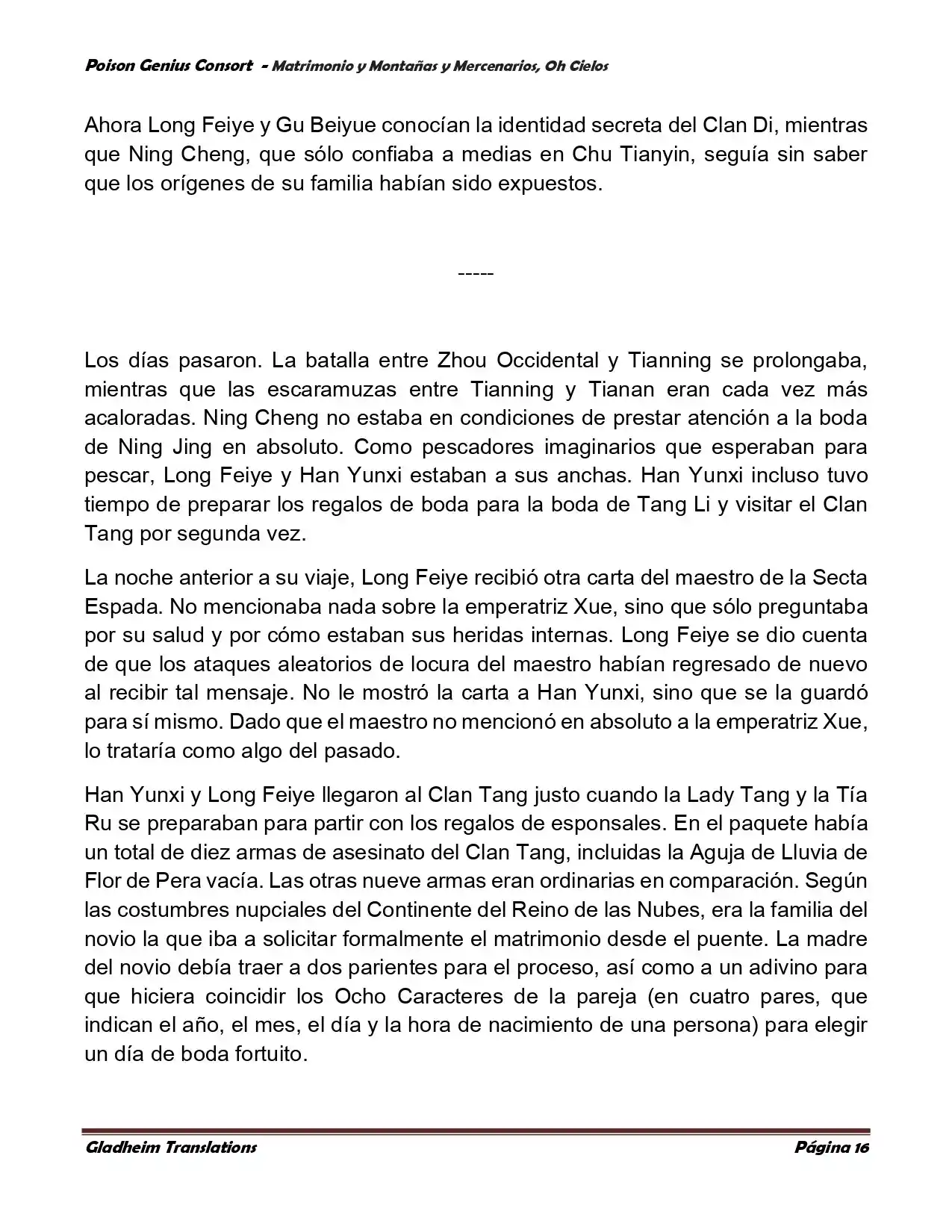 Poison Genious Consort (Novela) - Capítulo 381 - Página 16 - LectorTMOo