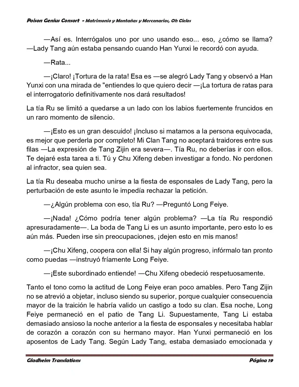 Poison Genious Consort (Novela) - Capítulo 381 - Página 21 - LectorTMOo